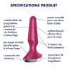 Satisfyer Plug Vibrant Ilicious 2 Satisfyer 10 x 3cm Violet